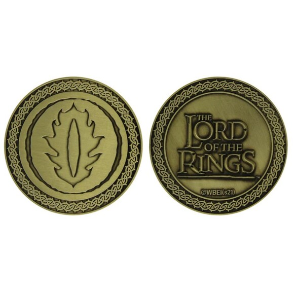 The Lord Of The Rings Gondor Mordor & Elven Medallions Set Official Figurines - Picture 8 of 8